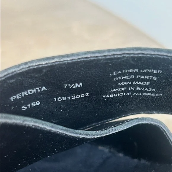 Naturalizer Leather Wedge Sandals Open Toe Slingback Women’s Size 7.5 - Picture 2 of 13